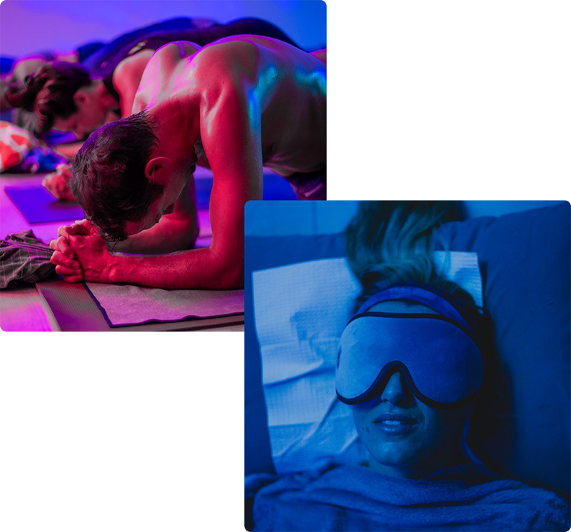 Image of Breathwork and yoga at breathe degrees studio