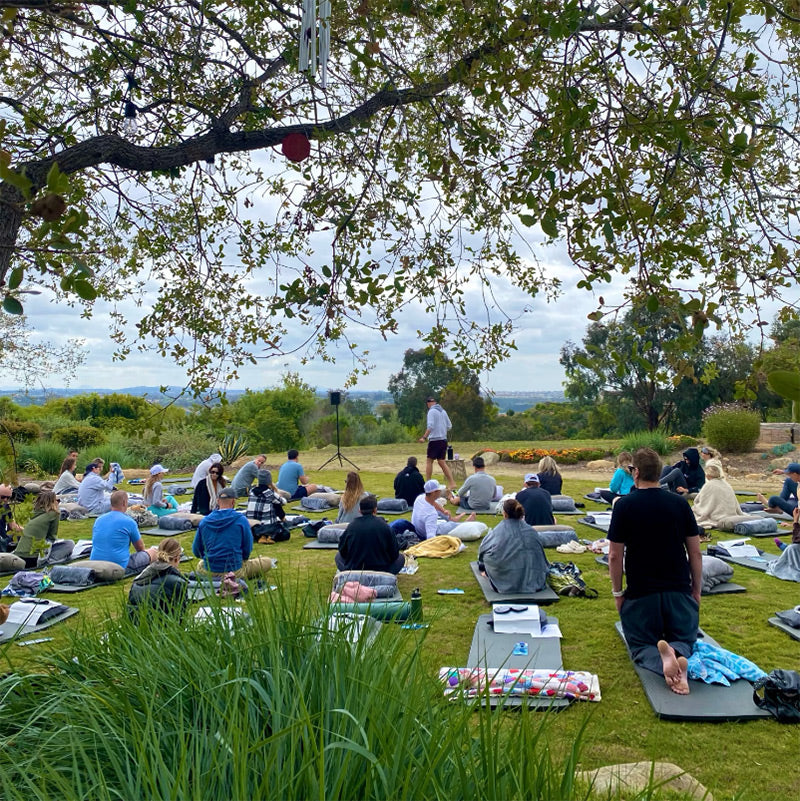 Breathe Degrees outdoor event breathwork